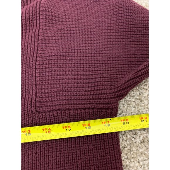 Athleta West End Oversized Cardigan in Antique Burgundy - Picture 7 of 9